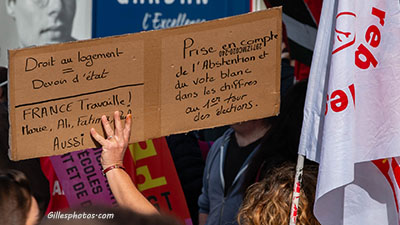 Photos Manifestation du 02 Octobre  2025 à Lorient 